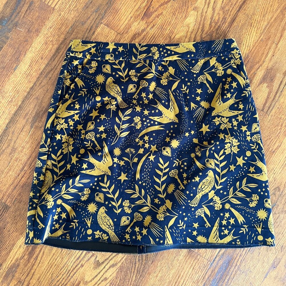 Sizes 8 Petite, Boden Above Knee Mini A-Line Skirt